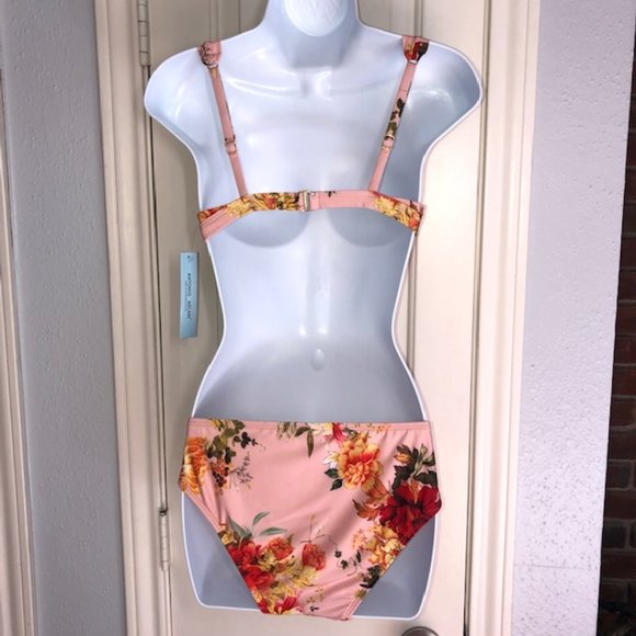 Antonio Melani Overjoyed Pink 2 Pc Swimsuit. NWT! - Picture 6 of 8